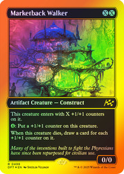 Marketback Walker (First Place Foil)\nAetherdrift - Alternate Foil\nSingle\nMagic The Gathering