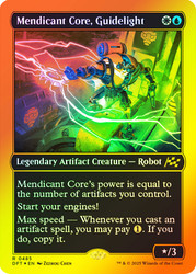 Mendicant Core, Guidelight (First Place Foil)\nAetherdrift - Alternate Foil\nSingle\nMagic The Gathering