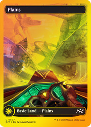 Plains (#507) (Full Art) (First Place Foil)\nAetherdrift - Alternate Foil\nSingle\nMagic The Gathering