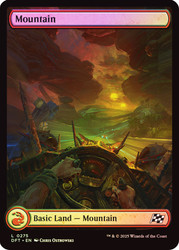 Mountain (#275) (Full Art)\nAetherdrift\nSingle\nMagic The Gathering