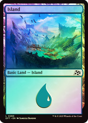 Island (#280)\nAetherdrift\nSingle\nMagic The Gathering