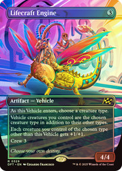 Lifecraft Engine (Borderless)\nAetherdrift - Variants\nSingle\nMagic The Gathering
