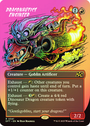 Draconautics Engineer (Borderless)\nAetherdrift - Variants\nSingle\nMagic The Gathering