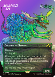 Agonasaur Rex (Borderless)\nAetherdrift - Variants\nSingle\nMagic The Gathering