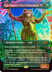 Sab-Sunen, Luxa Embodied (Borderless)\nAetherdrift - Variants\nSingle\nMagic The Gathering