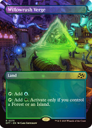 Willowrush Verge (Borderless)\nAetherdrift - Variants\nSingle\nMagic The Gathering