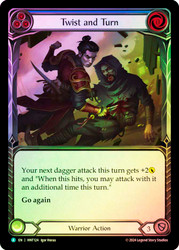 Twist and Turn (Blue)
The Hunted
Single
Flesh and Blood