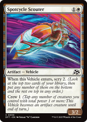 Spotcycle Scouter\nAetherdrift\nSingle\nMagic The Gathering