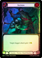 Incision (Yellow)
The Hunted
Single
Flesh and Blood