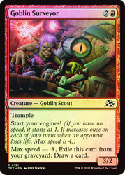 Goblin Surveyor\nAetherdrift\nSingle\nMagic The Gathering