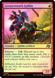 Greasewrench Goblin\nAetherdrift\nSingle\nMagic The Gathering