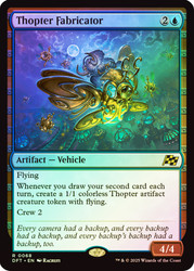 Thopter Fabricator\nAetherdrift\nSingle\nMagic The Gathering