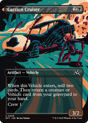 Carrion Cruiser (Borderless)\nAetherdrift - Variants\nSingle\nMagic The Gathering