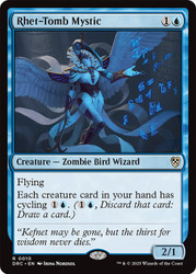 Rhet-Tomb Mystic\nAetherdrift Commander\nSingle\nMagic The Gathering