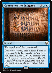 Commence the Endgame\nAetherdrift Commander\nSingle\nMagic The Gathering