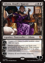 Liliana, Death's Majesty\nAetherdrift Commander\nSingle\nMagic The Gathering