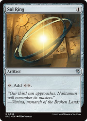 Sol Ring (#056)\nAetherdrift Commander\nSingle\nMagic The Gathering