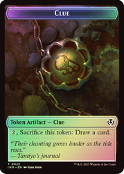 {Clue Token} // {Eldrazi Horror Token}\nInnistrad Remastered\nSingle\nMagic The Gathering
