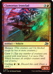 Clamorous Ironclad\nAetherdrift\nSingle\nMagic The Gathering