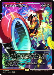 Explosive Getaway (Showcase)\nAetherdrift - Variants\nSingle\nMagic The Gathering