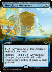 Riverchurn Monument (Extended Art)\nAetherdrift - Variants\nSingle\nMagic The Gathering