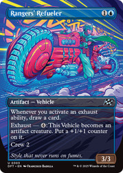 Rangers' Refueler (Borderless)\nAetherdrift - Variants\nSingle\nMagic The Gathering