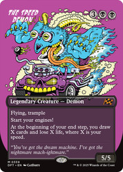 The Speed Demon (Borderless)\nAetherdrift - Variants\nSingle\nMagic The Gathering