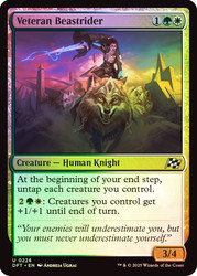 Veteran Beastrider\nAetherdrift\nSingle\nMagic The Gathering