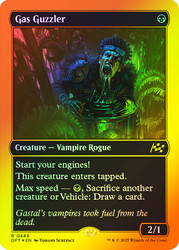Gas Guzzler (First Place Foil)\nAetherdrift - Alternate Foil\nSingle\nMagic The Gathering