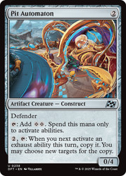 Pit Automaton\nAetherdrift\nSingle\nMagic The Gathering
