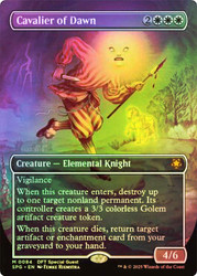 Cavalier of Dawn (Borderless)\nSpecial Guests\nSingle\nMagic The Gathering