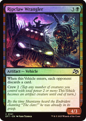 Ripclaw Wrangler\nAetherdrift\nSingle\nMagic The Gathering