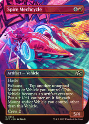 Spire Mechcycle (Borderless)\nAetherdrift - Variants\nSingle\nMagic The Gathering