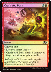 Crash and Burn\nAetherdrift\nSingle\nMagic The Gathering