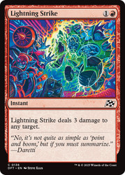 Lightning Strike\nAetherdrift\nSingle\nMagic The Gathering
