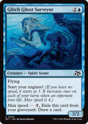 Glitch Ghost Surveyor\nAetherdrift\nSingle\nMagic The Gathering