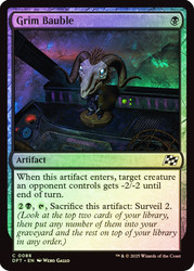 Grim Bauble\nAetherdrift\nSingle\nMagic The Gathering