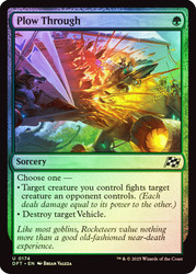 Plow Through\nAetherdrift\nSingle\nMagic The Gathering