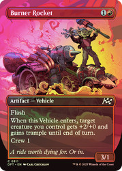 Burner Rocket (Borderless)\nAetherdrift - Variants\nSingle\nMagic The Gathering