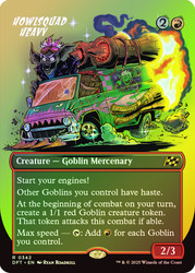 Howlsquad Heavy (Borderless)\nAetherdrift - Variants\nSingle\nMagic The Gathering