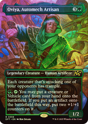 Oviya, Automech Artisan (Borderless)\nAetherdrift - Variants\nSingle\nMagic The Gathering