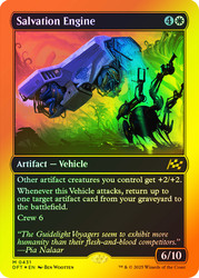 Salvation Engine (First Place Foil)\nAetherdrift - Alternate Foil\nSingle\nMagic The Gathering