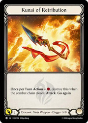 Kunai of Retribution // Obsidian Fire Vein
The Hunted
Single
Flesh and Blood