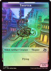 {Thopter Token} (#009) // {Treasure Token}
Aetherdrift
Single
Magic: The Gathering