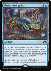 Repurposing Bay (Promo Pack) (Aetherdrift)\nPromo: Planeswalker Stamped\nSingle\nMagic The Gathering
