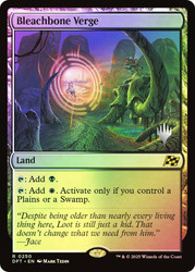 Bleachbone Verge (Promo Pack) (Aetherdrift)\nPromo: Planeswalker Stamped\nSingle\nMagic The Gathering