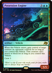 Possession Engine (Prerelease) (Aetherdrift)\nPromo: Date Stamped\nSingle\nMagic The Gathering