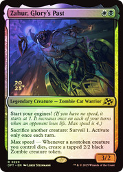 Zahur, Glory's Past (Prerelease) (Aetherdrift)\nPromo: Date Stamped\nSingle\nMagic The Gathering