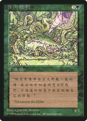 Carnivorous Plant (BB)
4th Edition - Black Border - Chinese - Traditional
Single
Magic: The Gathering