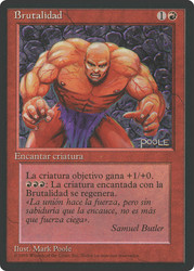 The Brute (BB)\n4th Edition - Black Border - Spanish\nSingle\nMagic The Gathering